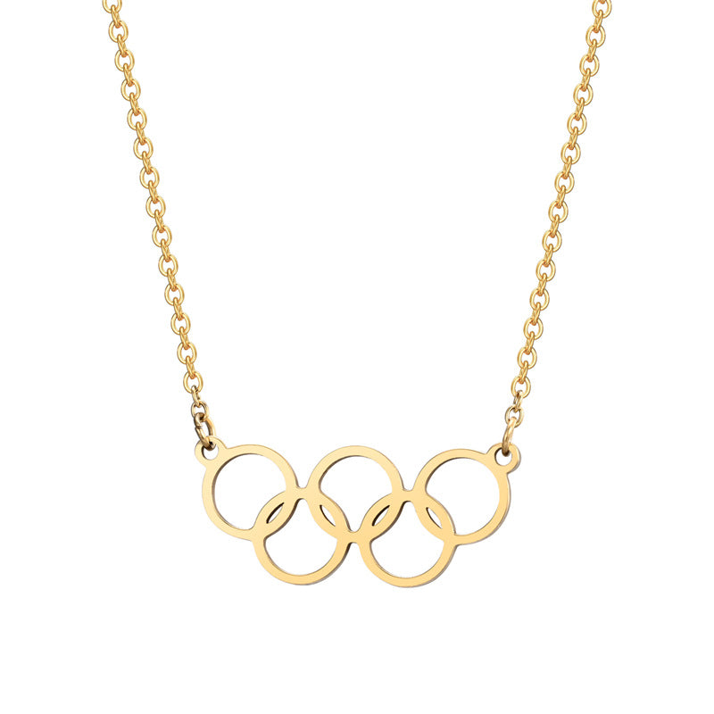 Digital Couple Clavicle Chain Love Commemorative Necklaces