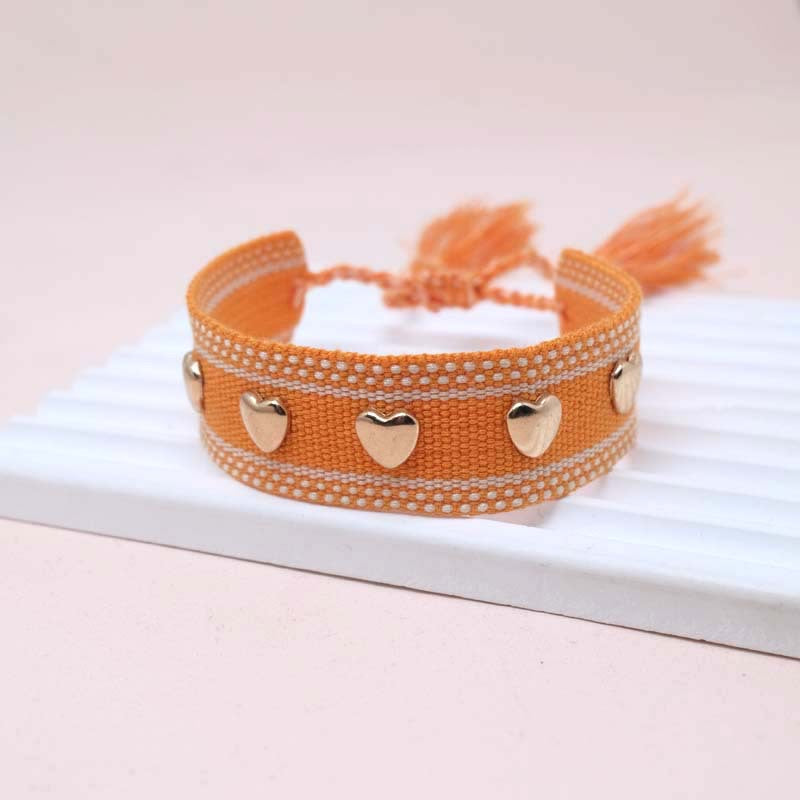 Letter Popular Hand-woven Wrist Strap Embroidered Bracelets