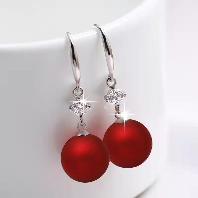 Women's Artificial Pearl Short Long Eardrops For Earrings