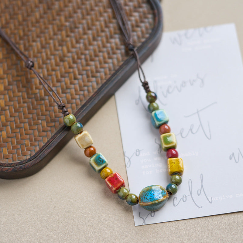 Ornament Versatile High Sense Artistic Chinese Style Necklaces