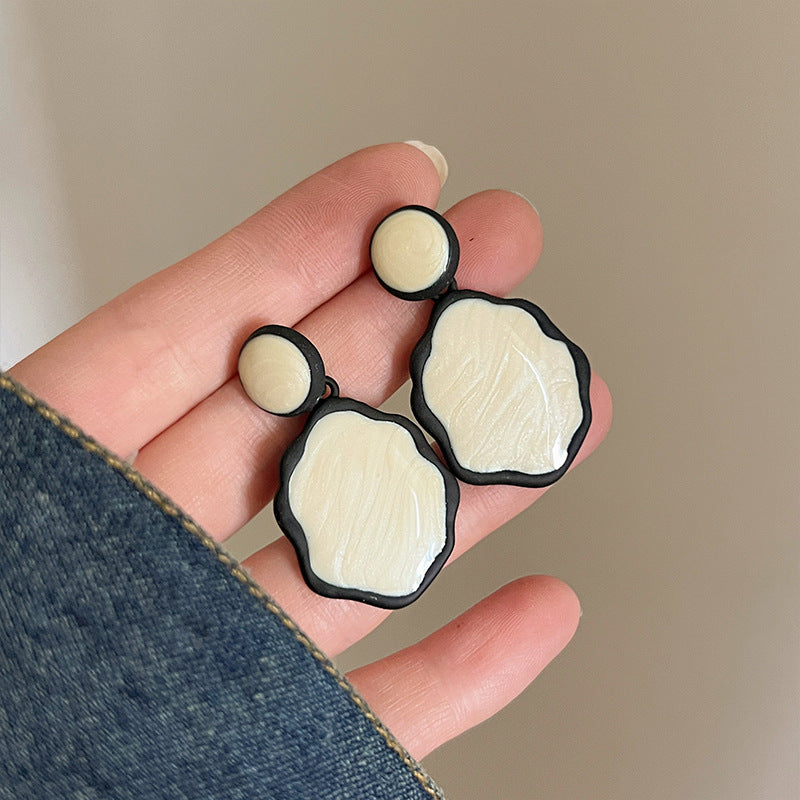 Women's Mori Style French Retro Camellia For Design Earrings