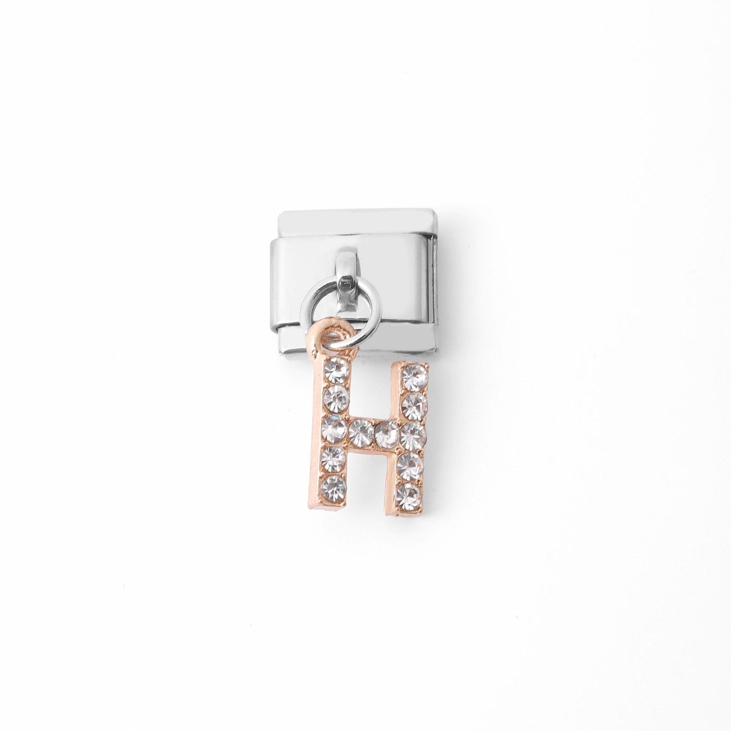 Unique Comfortable Stainless Steel Letter Module Bracelets