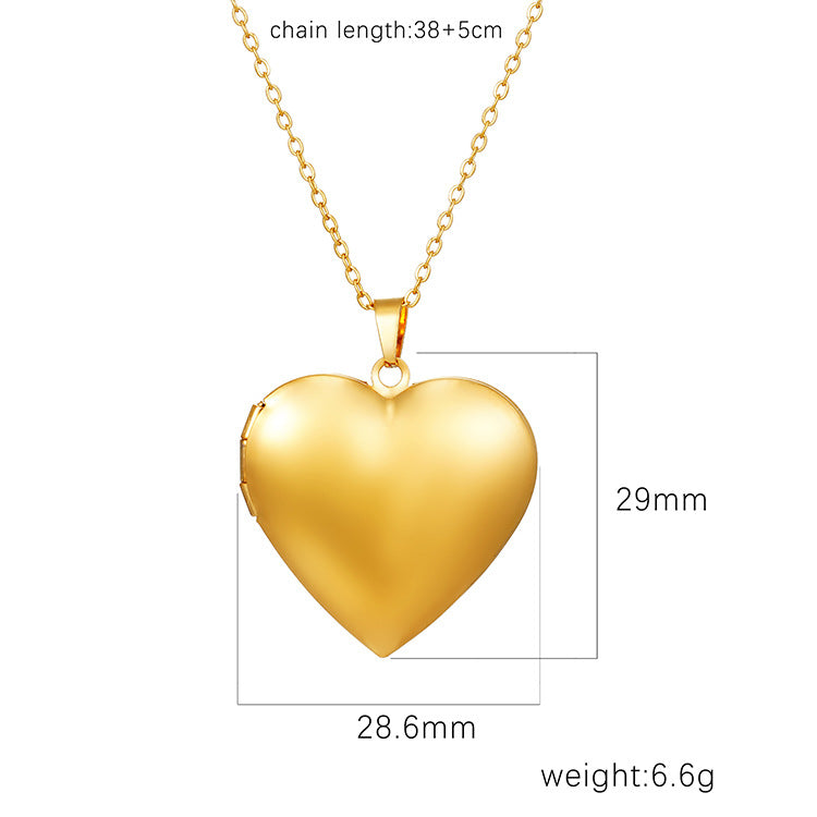 Mirror Multi Stainless Steel Box Can Necklaces