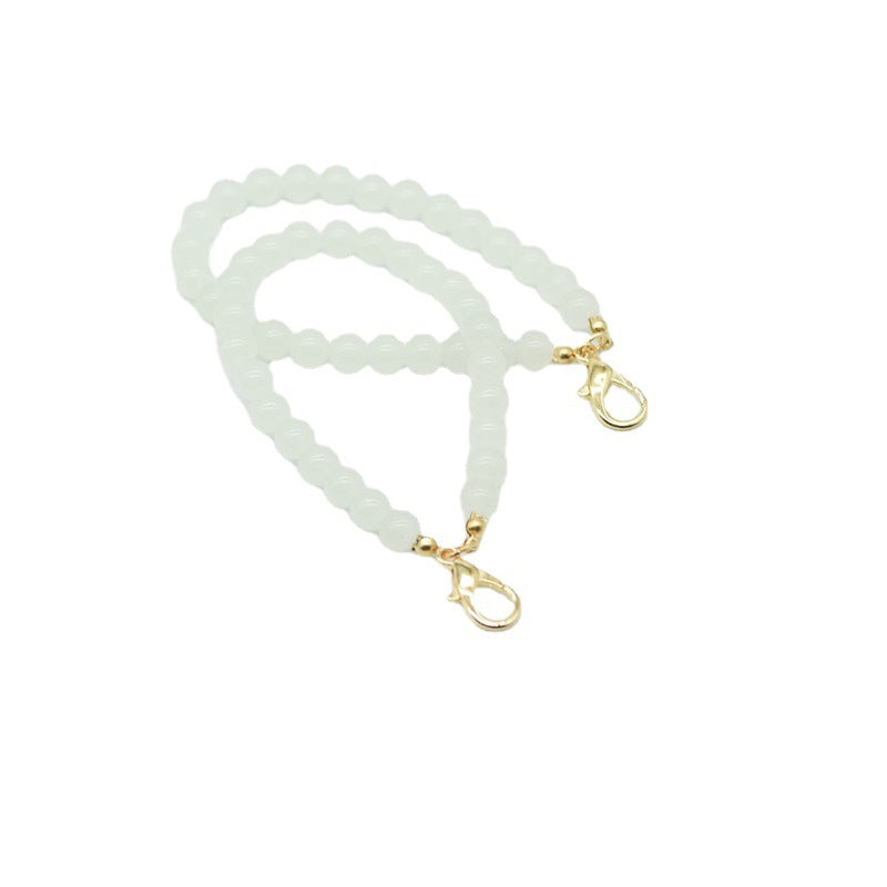 Glass Pearl Short Chain Candy Box Gift Decorative Bracelet