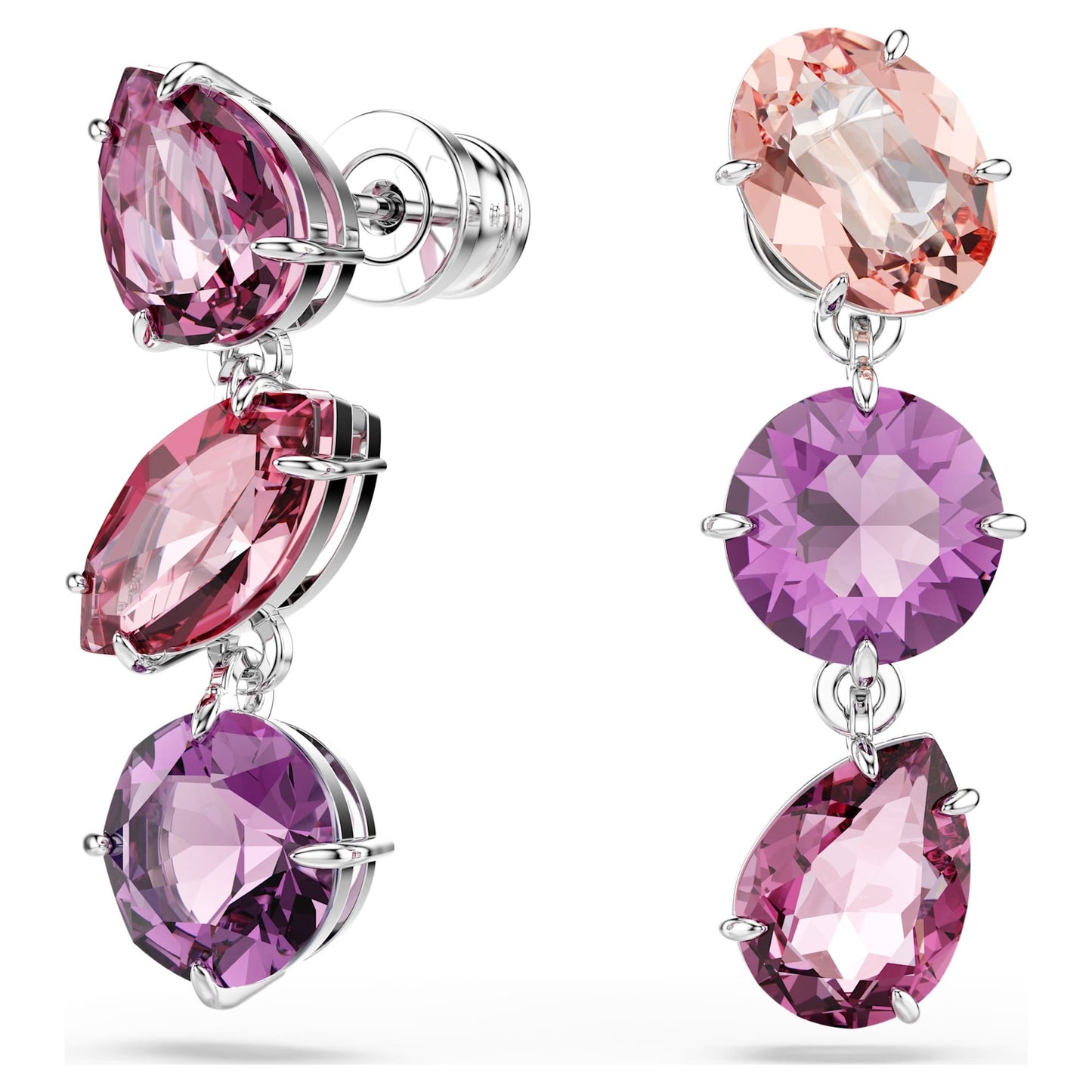 Fashion Austrian Crystal Flower Dopamine Exquisite Jewelry Set