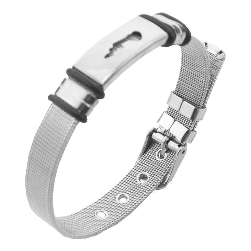 Small Commodity Stainless Steel Strap Niche High-grade Titanium Bracelets
