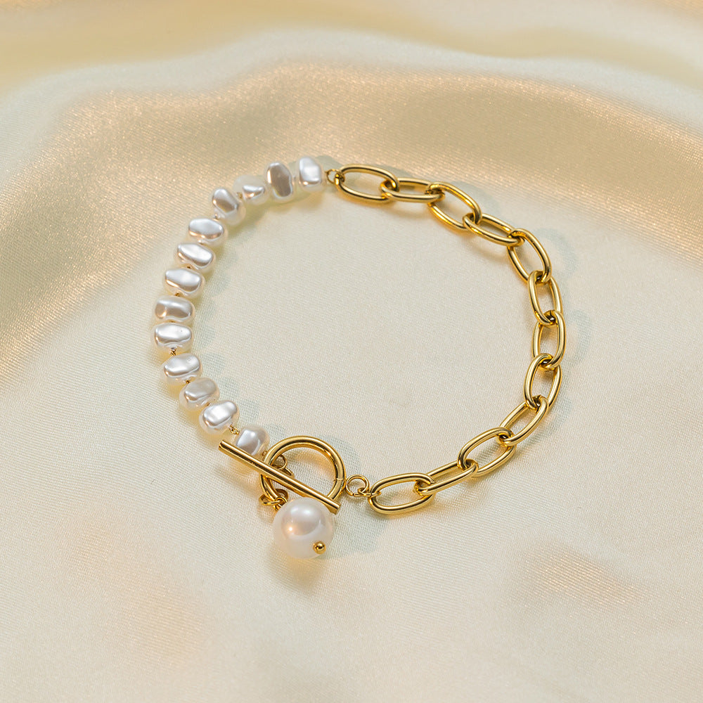 Baroque Atmosphere Retro French Romantic Pearl Bracelets