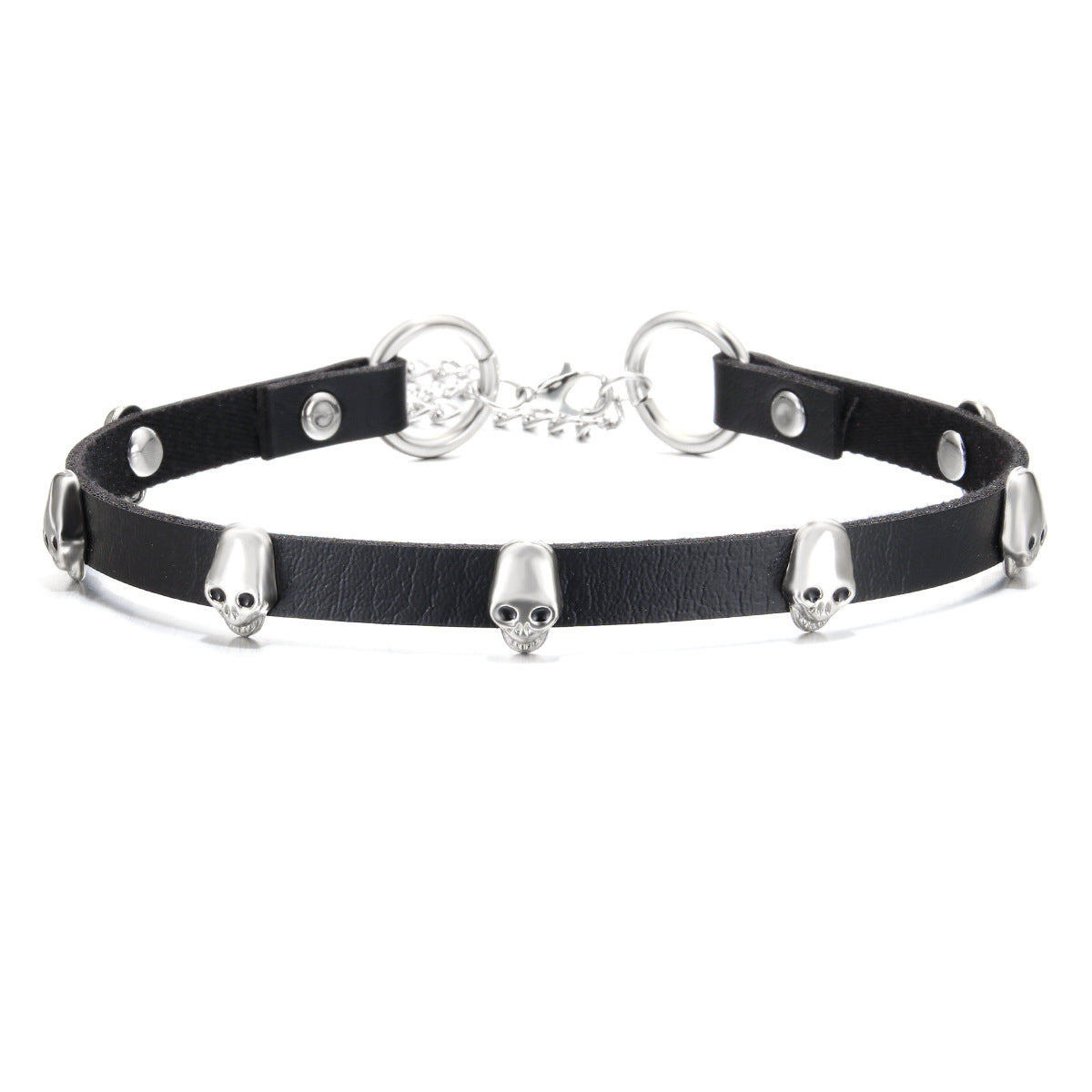 Cross Leather Female Stylish Clavicle Design Sense Temperament Collar