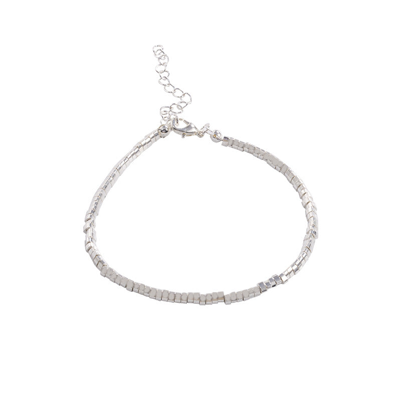 Small Pieces Of Sier Female Light Luxury Bracelets
