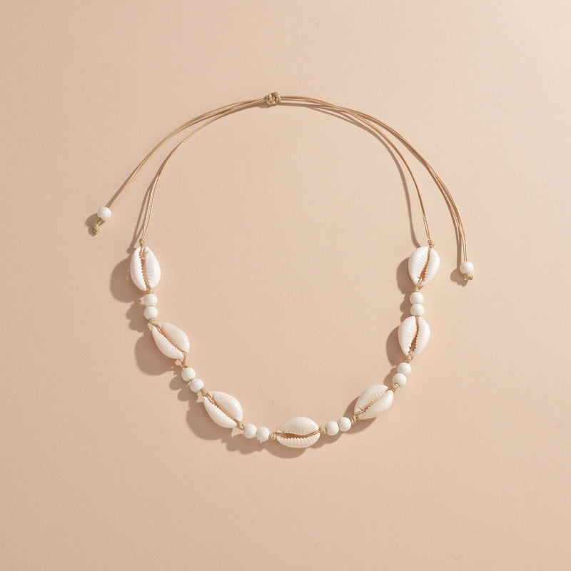 Ornament Hawaiian Beach Shell Ocean Bead Necklaces