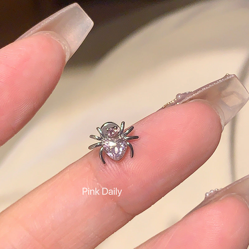 Twist Screw Fireworks Cutting Pin Niche Earrings