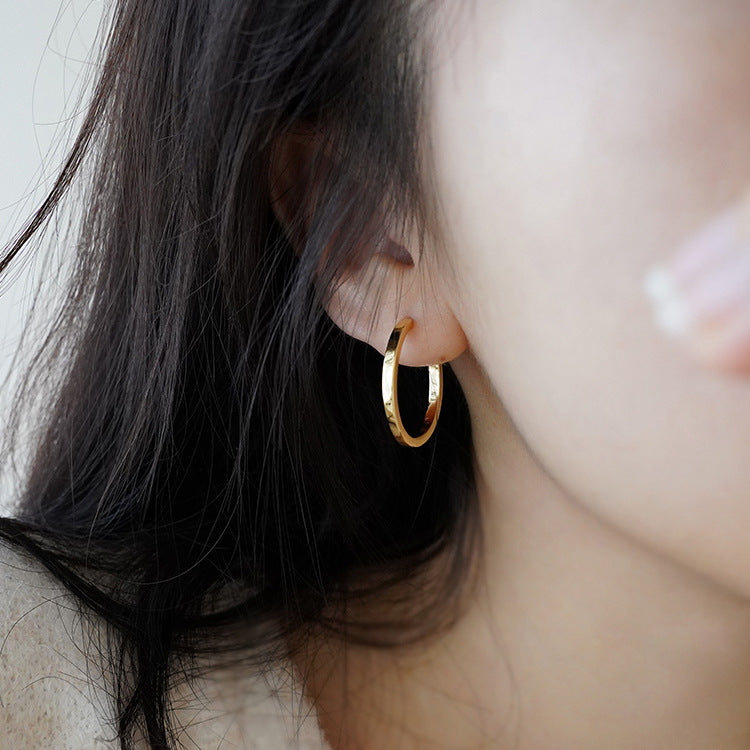 Hoop Tide Ear Design Simple Earclip Female Earrings
