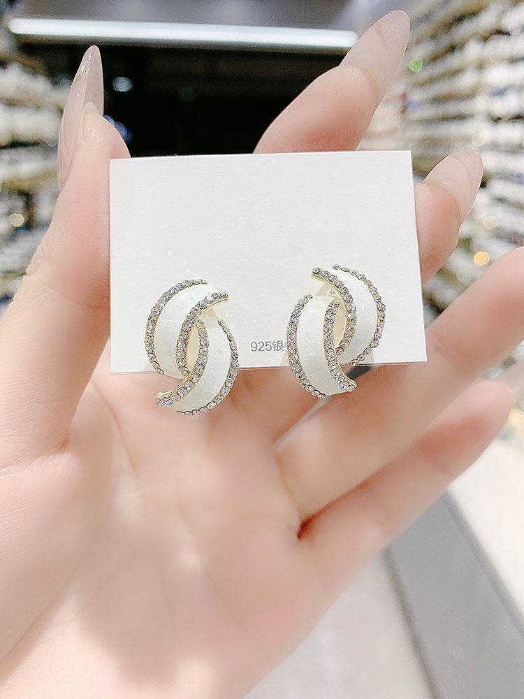 Women's Needle Fashion Geometry Pattern Trendy Style Earrings