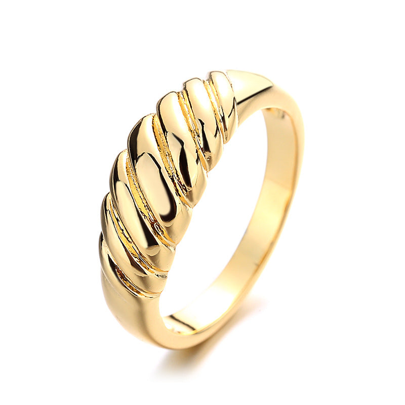 Anchor Female Nude Simple Fashion Starry Rings