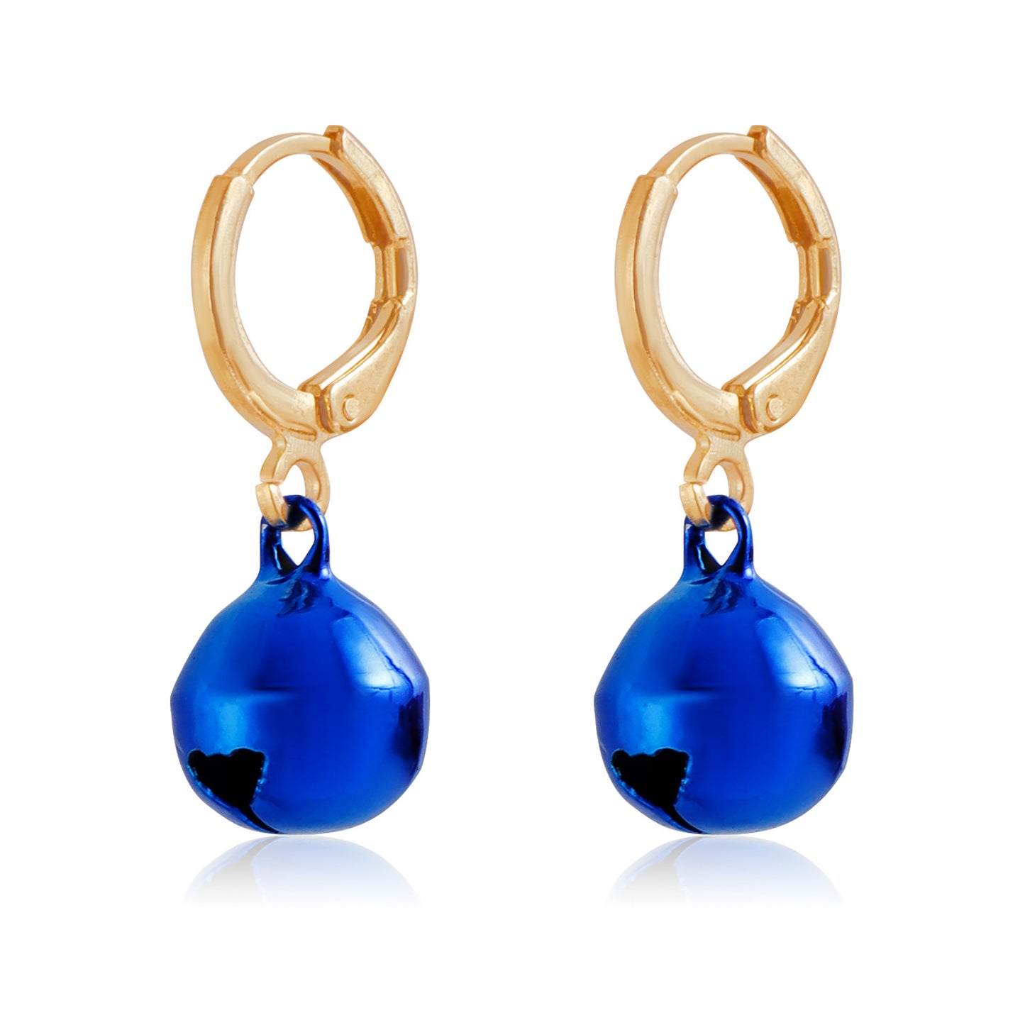 Ornament Wind Christmas Bell Female Color Earrings