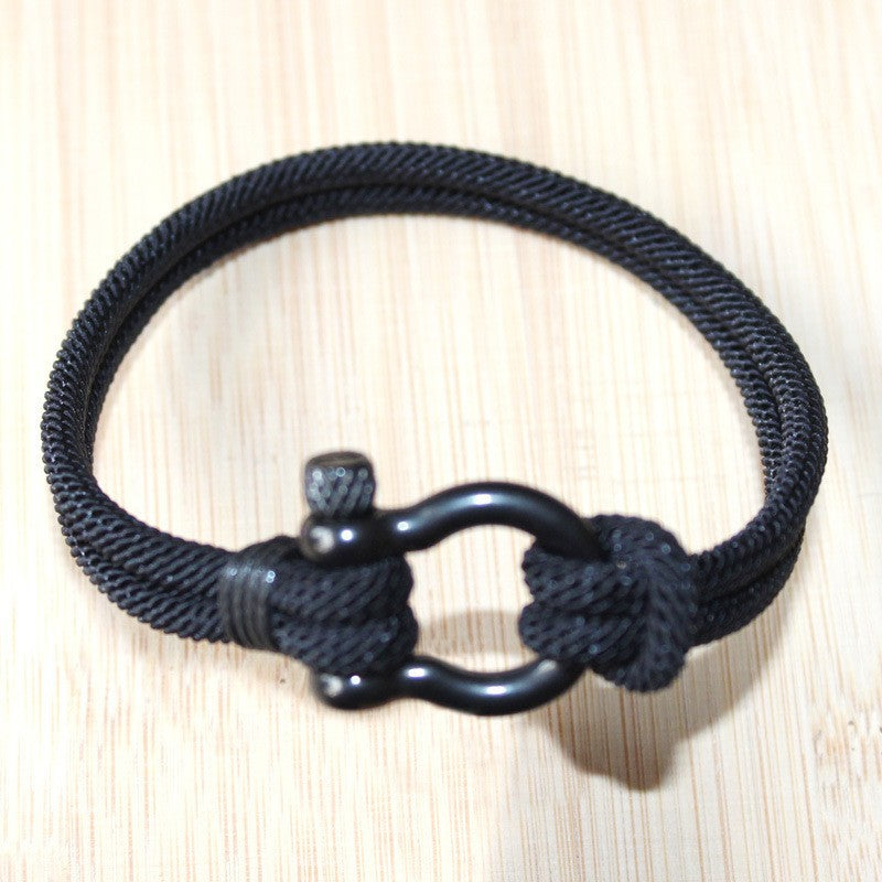 Men's Milan Rope Handmade Braided Stainless Steel Bracelets