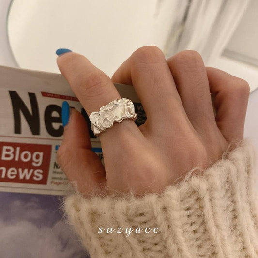 Affordable Luxury Personality Thai Sier Copper Female Rings