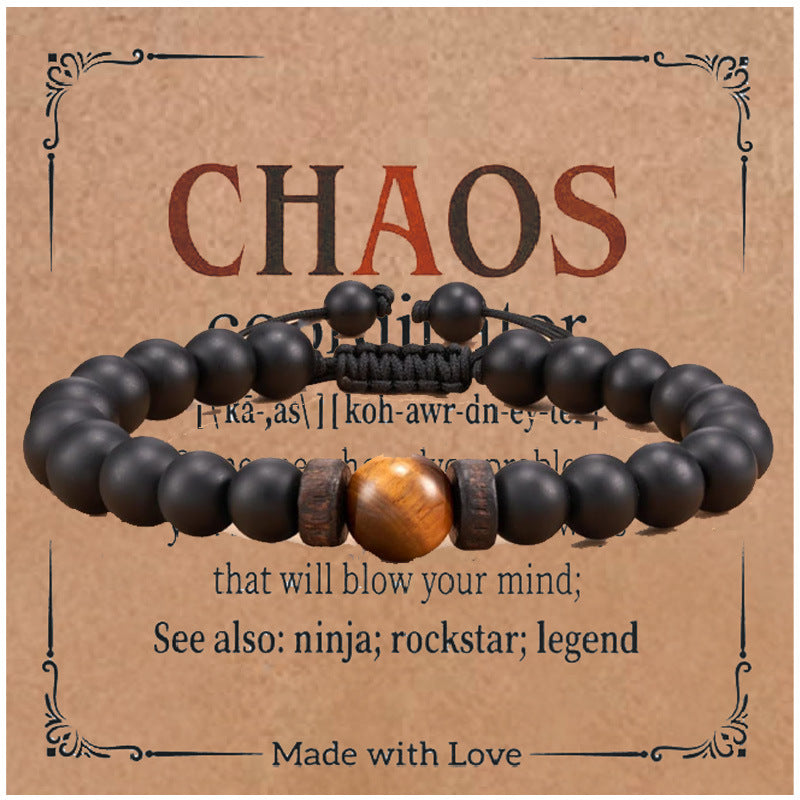 Chalcedony Pink Zebra Moonstone Crystal Female Bracelets