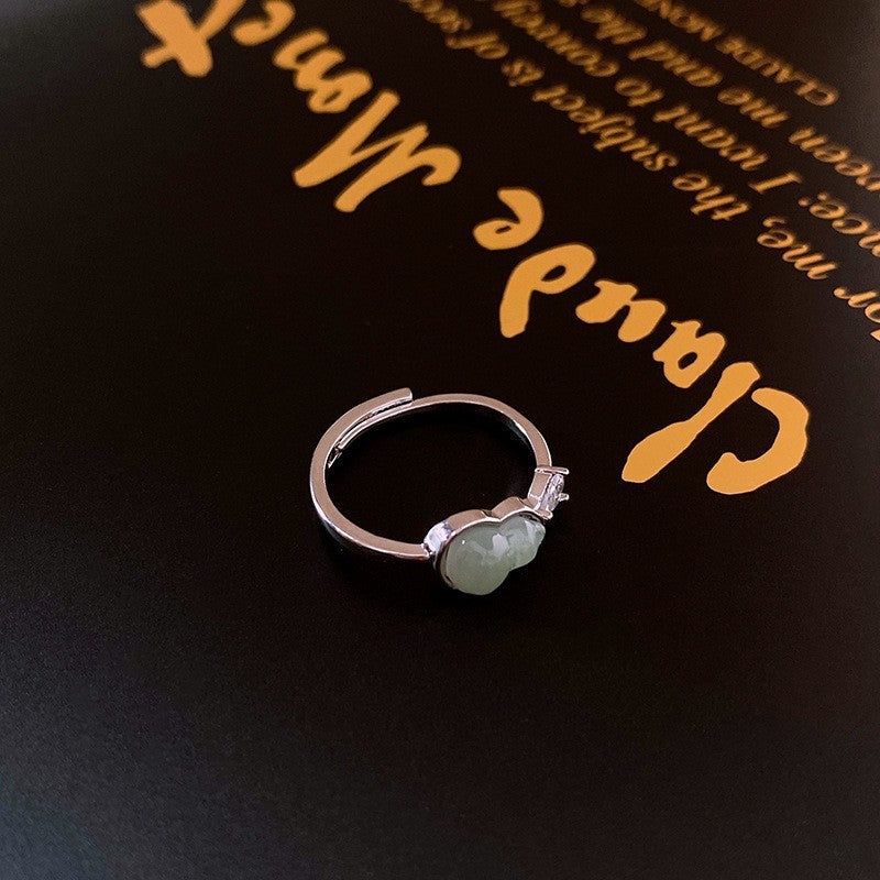 Women's Affordable Luxury Titanium Steel Index Finger Rings