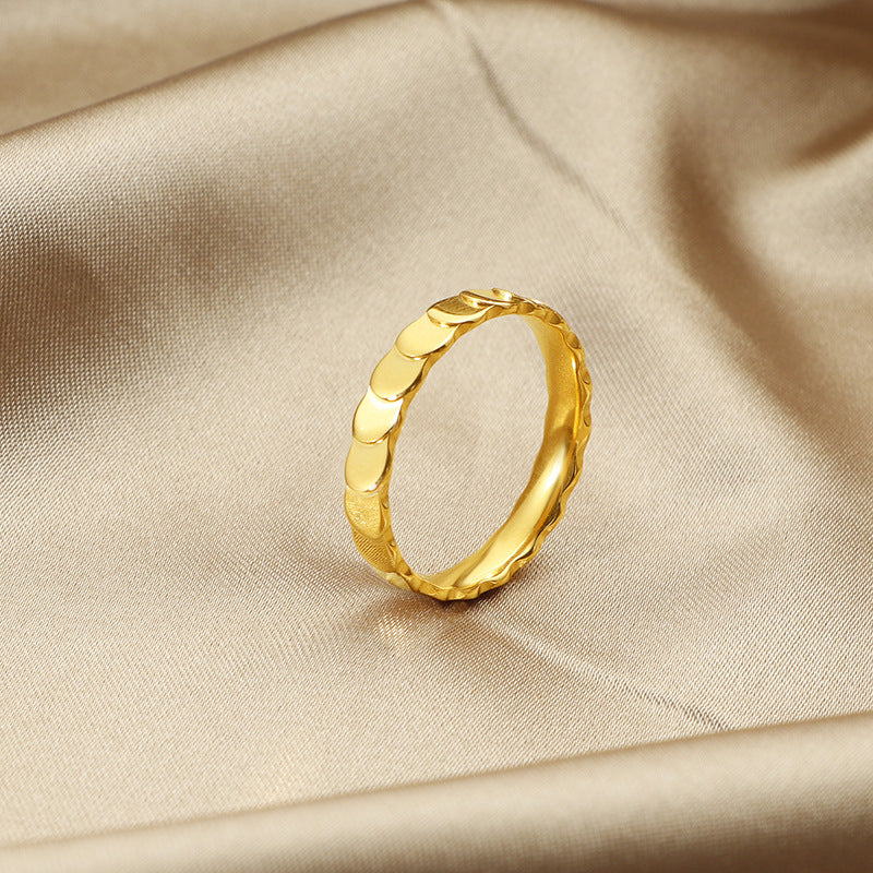 Design Light Luxury Cold High Sense Rings