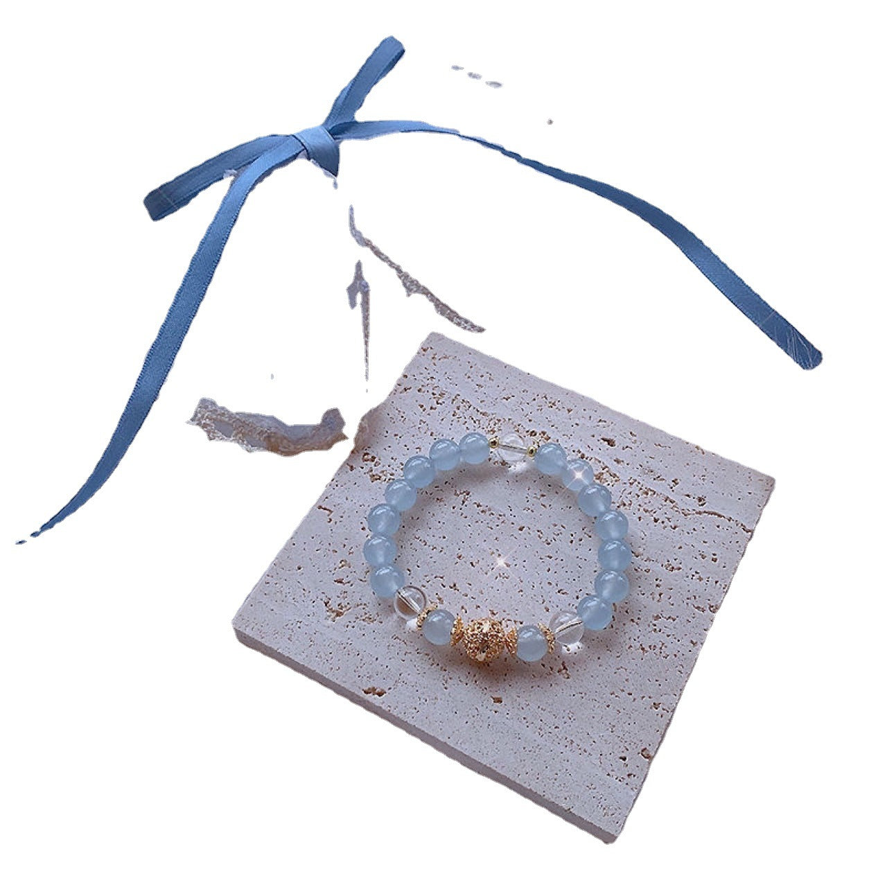 Chalcedony Female Senior Mori Style Birthday Bracelets