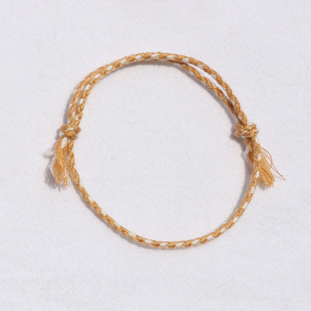 Hand-woven Tibetan Hand Rub Thread Carrying Bracelets