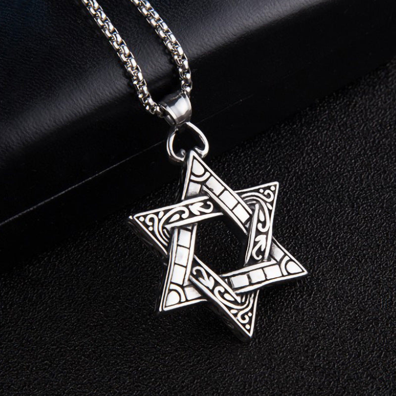Titanium Steel Long Sweater Stainless Hip Hop Necklaces