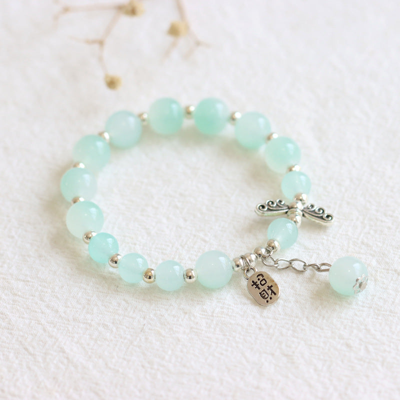 Fresh Glass Bead Chinese Ethnic Style Bracelets