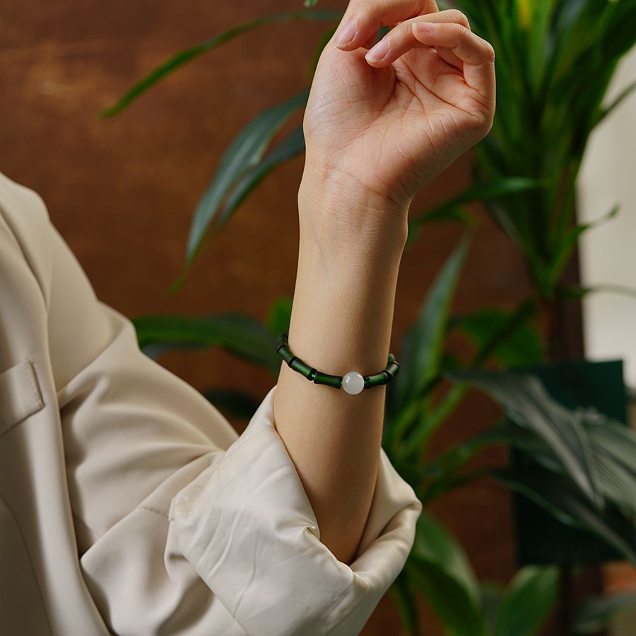 Woven Hand Strap Lucky Bamboo Boys Bracelets