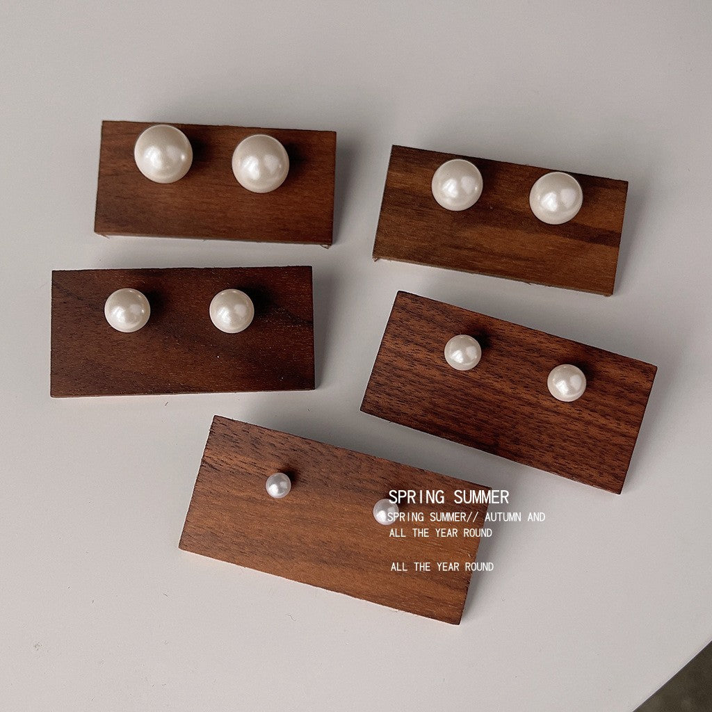 Women's Procurement Service Of Korean Pearl High-grade Earrings