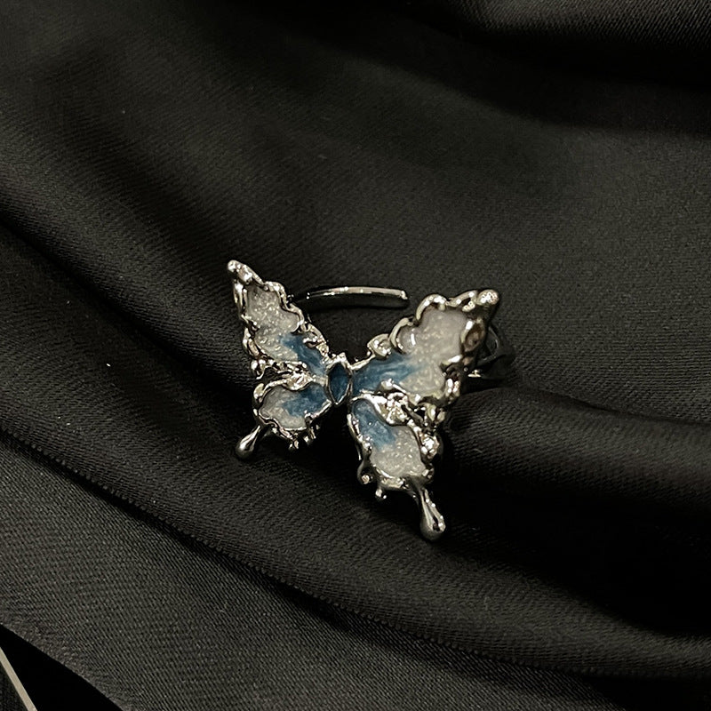 Series Open Personalized Minority Design Cold Wind Drip Rings