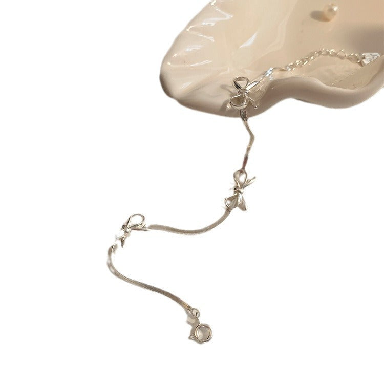 Women's Bow Sweet Personality Affordable Luxury Exquisite Niche Design Snake Bracelets