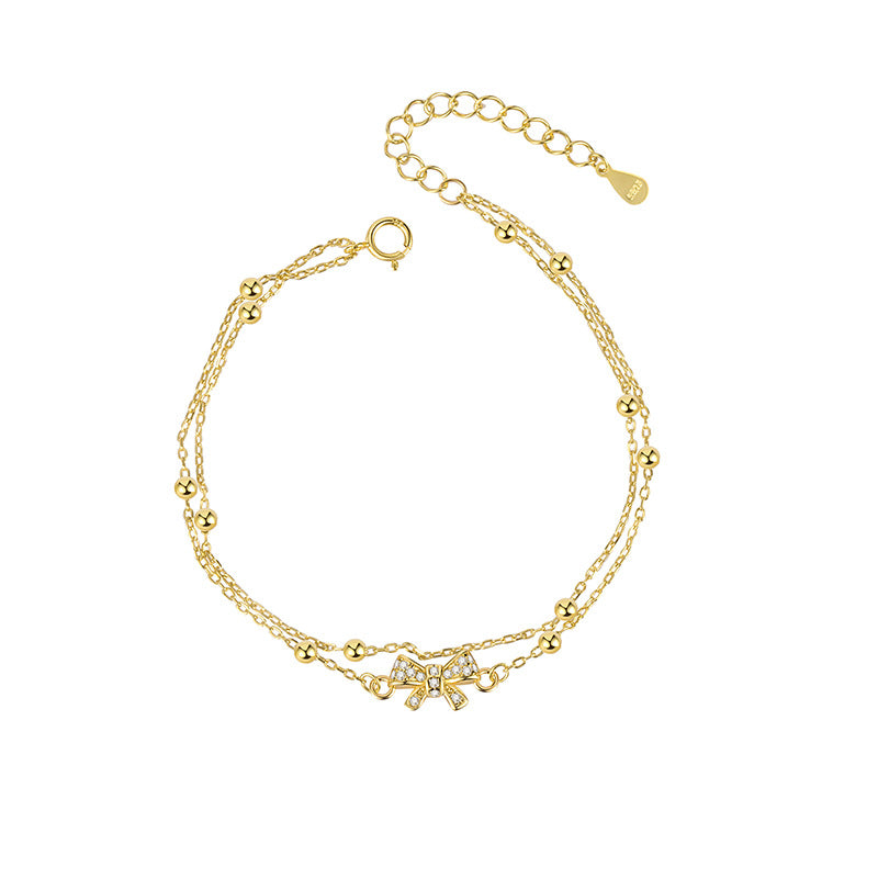 Women's Bow Exquisite Girlfriends Special Interest Light Bracelets