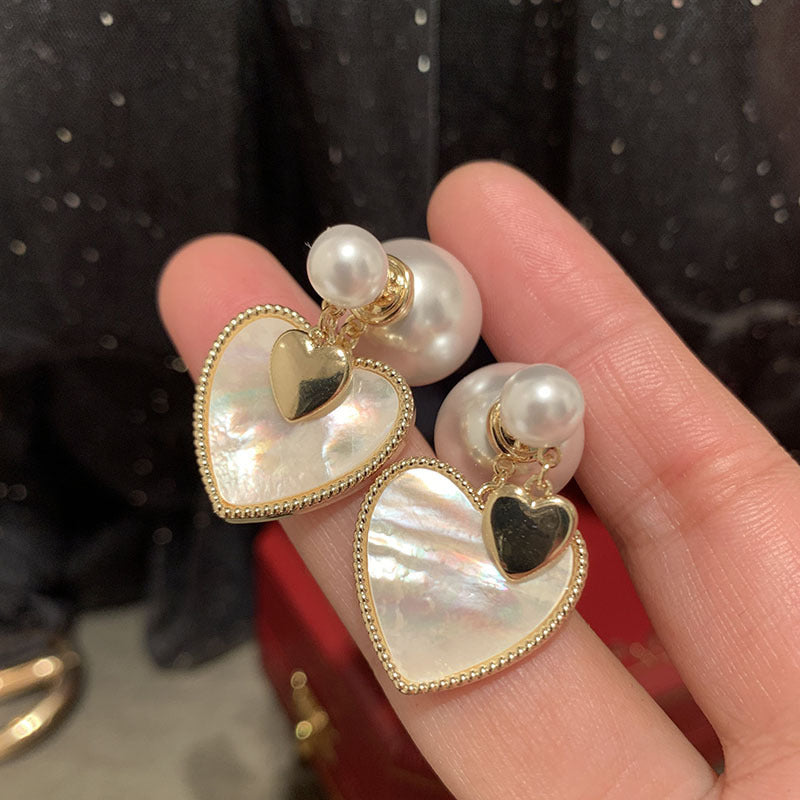 Women's Luxury High-grade Sier Needle Simple Elegance Earrings