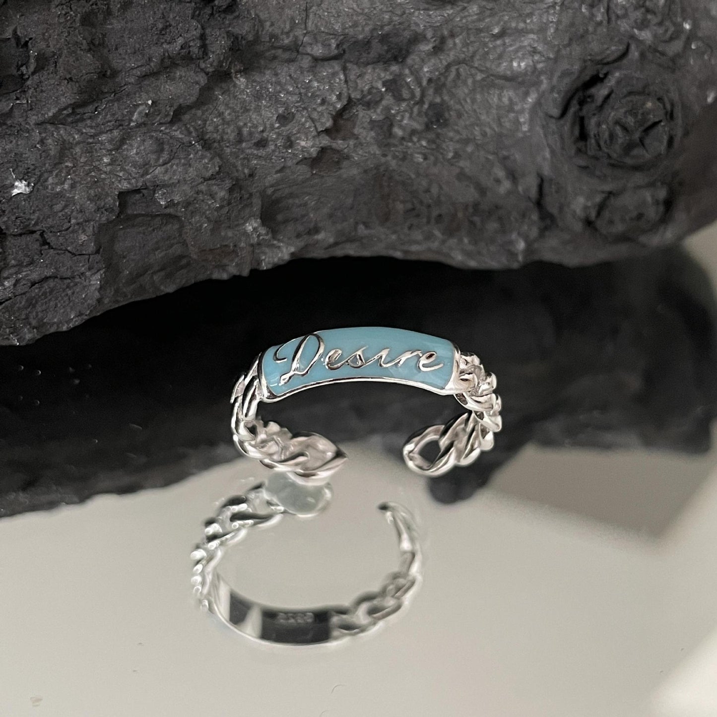 Korean Style First Line Winding Twist Open-end Temperament Rings