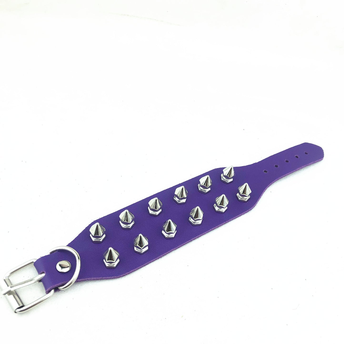 Exaggerated Personalized Punk Leather Watch Tapered Bracelets