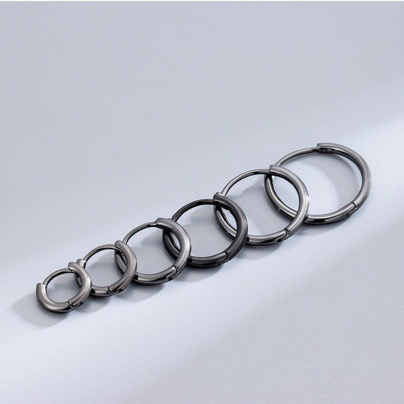 Women's & Men's Simple Fashion High Sense Small Circle Earrings