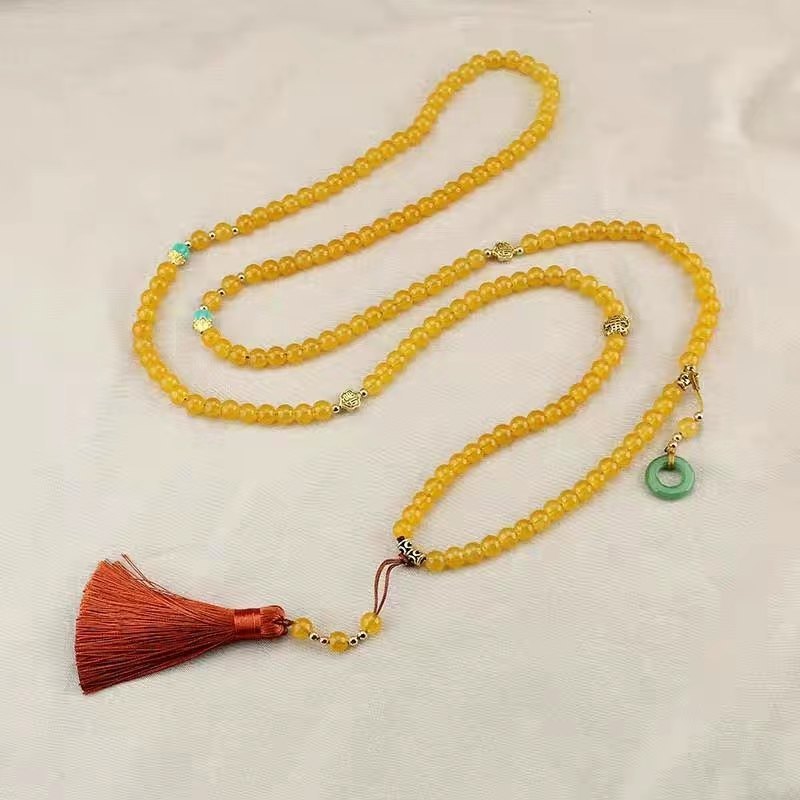 Women's Beaded National Chain Retro Temperament Multiple Necklaces