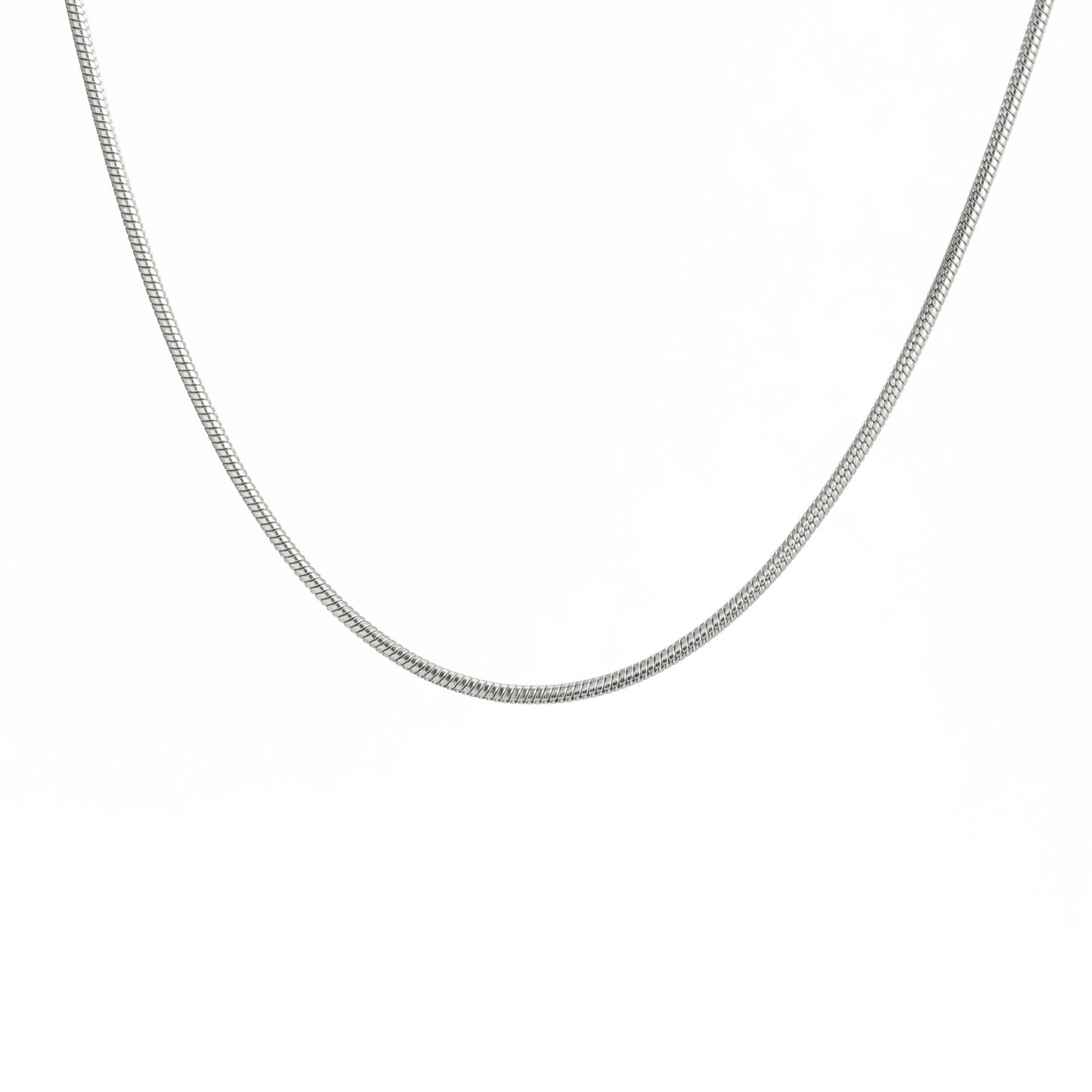 Style Round Snake Chain Couple Clavicle Fashion Necklaces