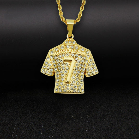 Women's & Men's Trendy Jewelry Hip Hop Cool Jersey Necklaces