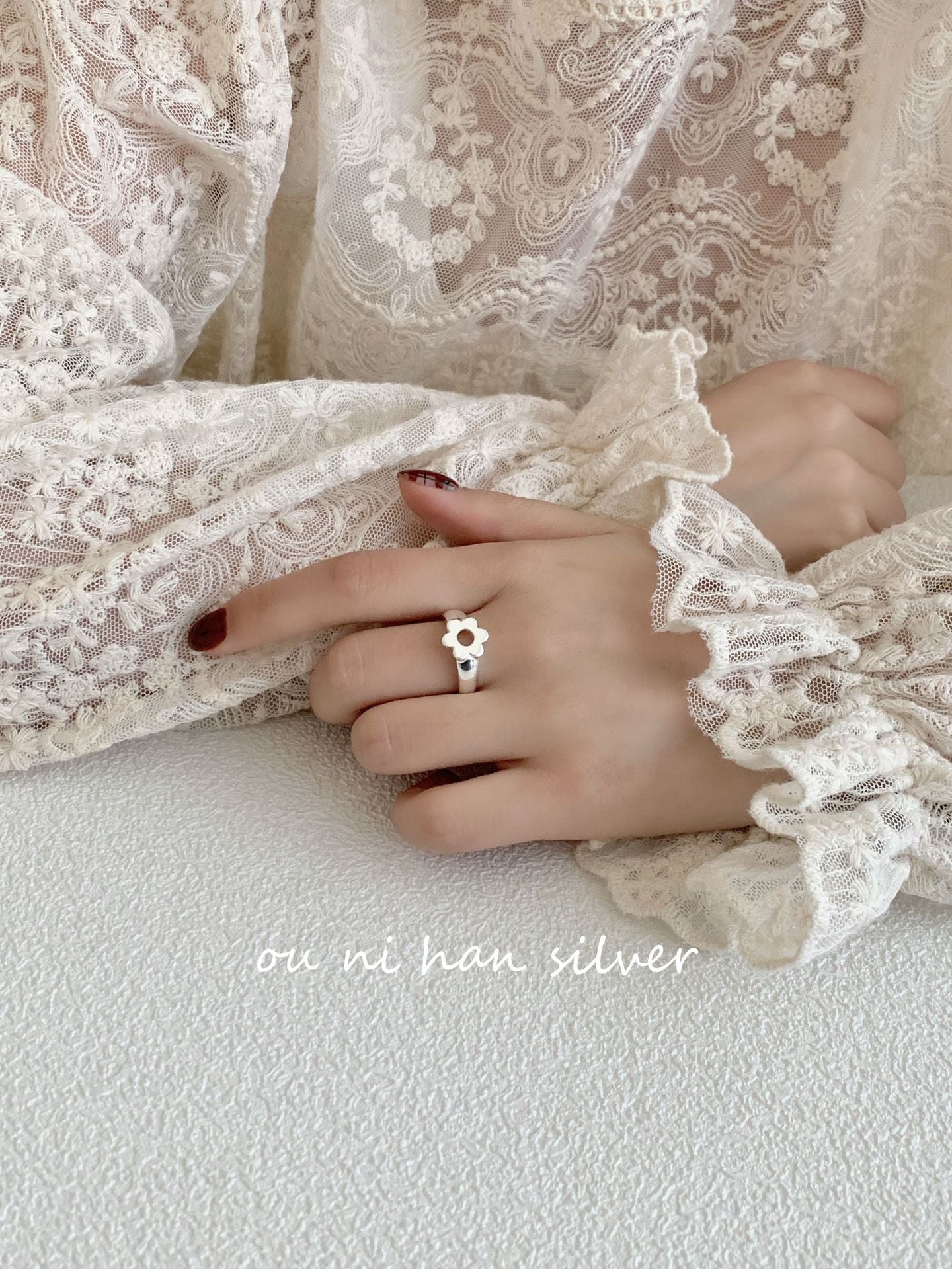 Oni Sterling Sier Female Style Design Rings