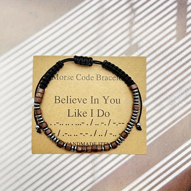 Constellation Couple Creative Black Iron Stone Bracelets