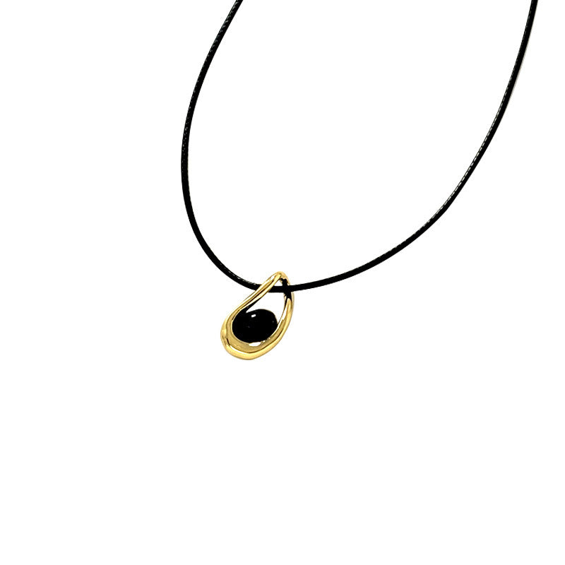 Alloy Plating Vintage Abstract Love Heart Necklaces