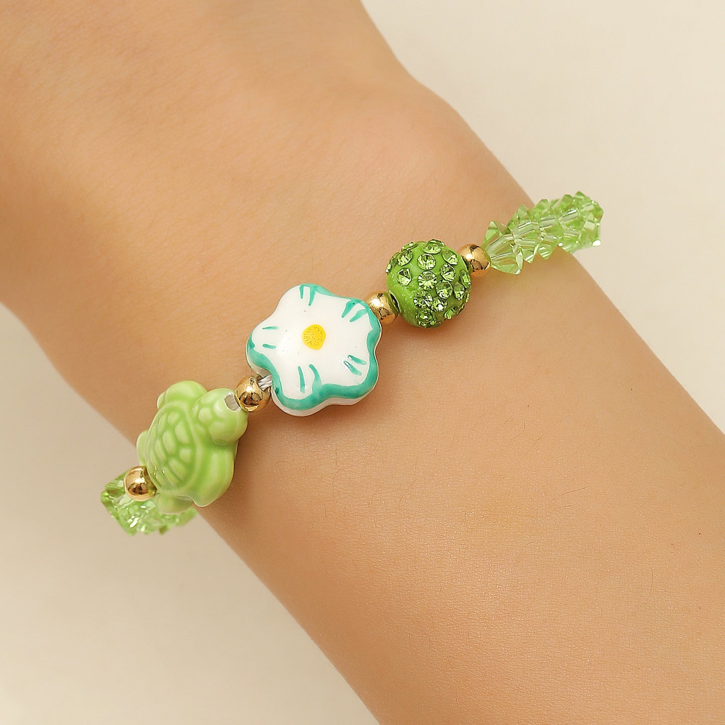 Ocean Style Cartoon Shell Female Bohemian Creative Weaving Turtle Jewelry Set