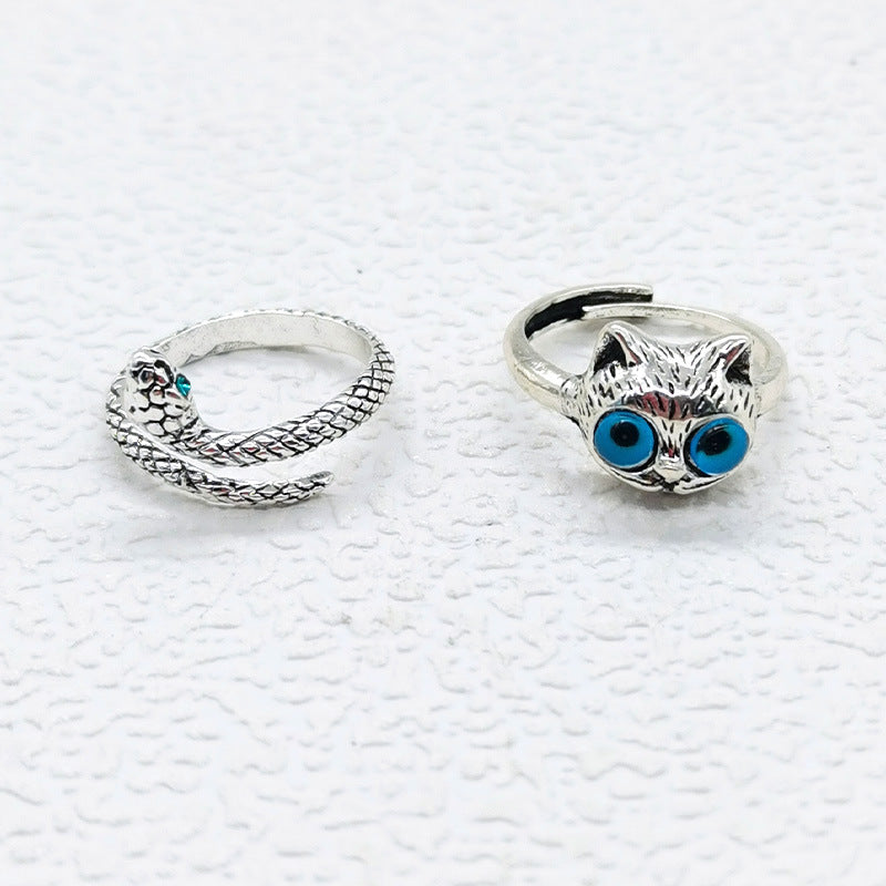 Snakes Female Fashion Personalized Cold Style Rings