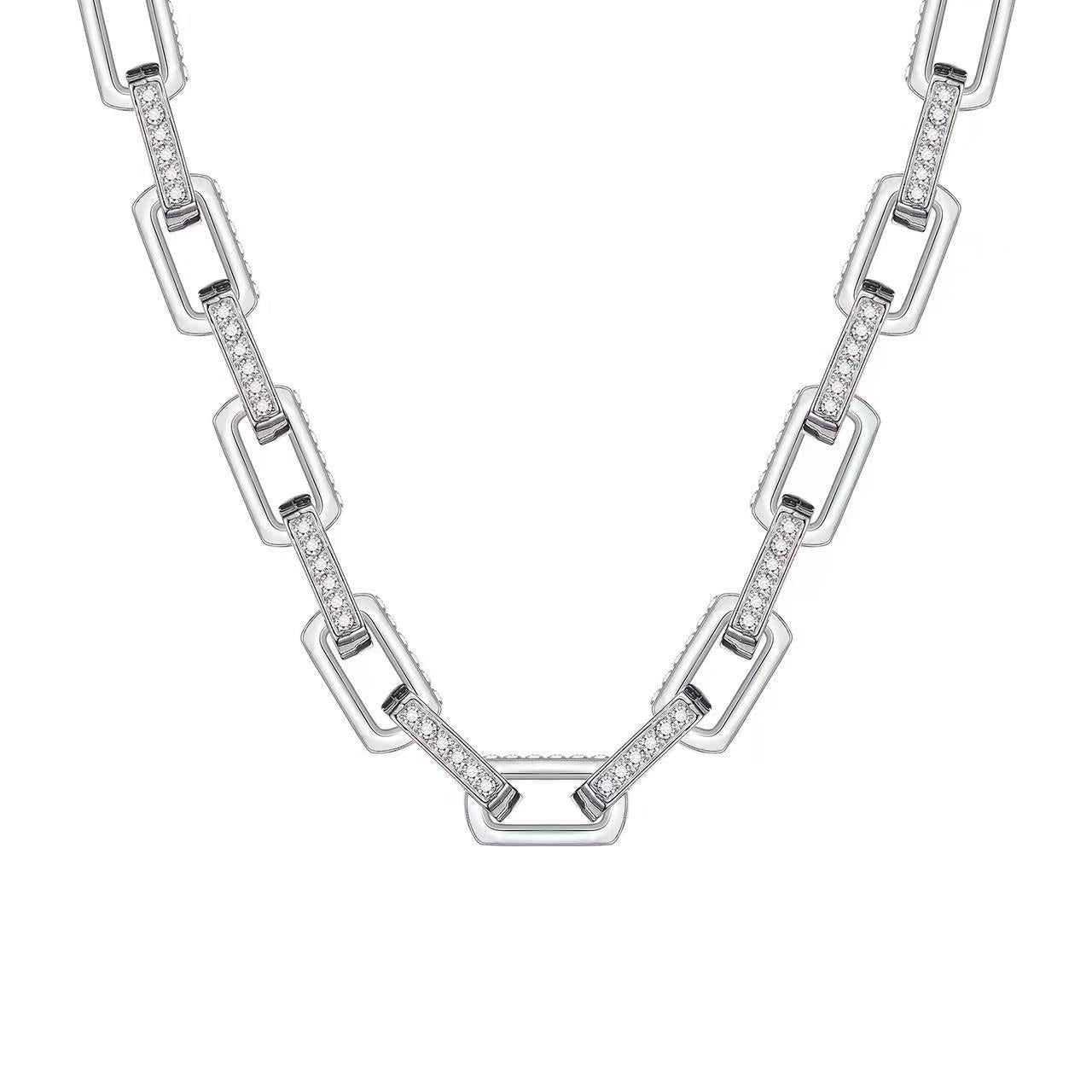 Fashion Stainless Steel Diamond Bamboo Gold Bracelets
