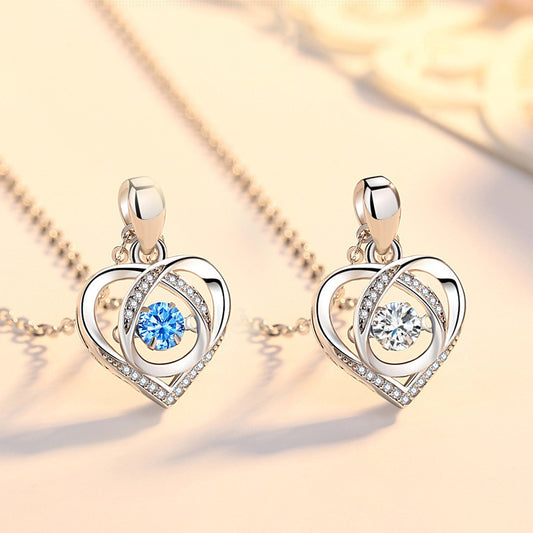 Temperament Smart Heart-shaped Valentine's Day Gifts Pendants