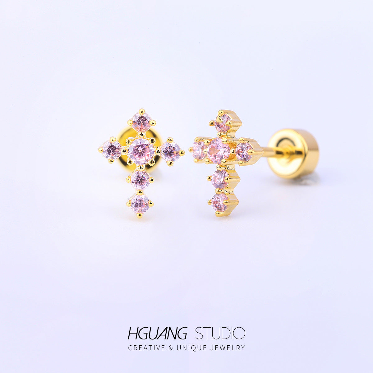 Micro Inlaid Zirconium Ear Bone Zircon Earrings