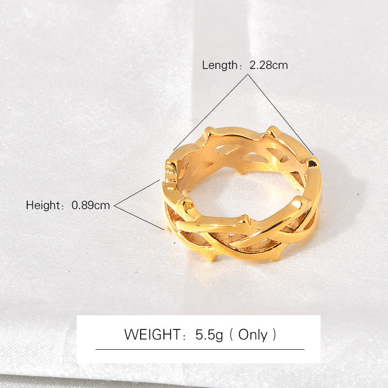 Niche Personality Fashionable Goods Thousand Wind Rings