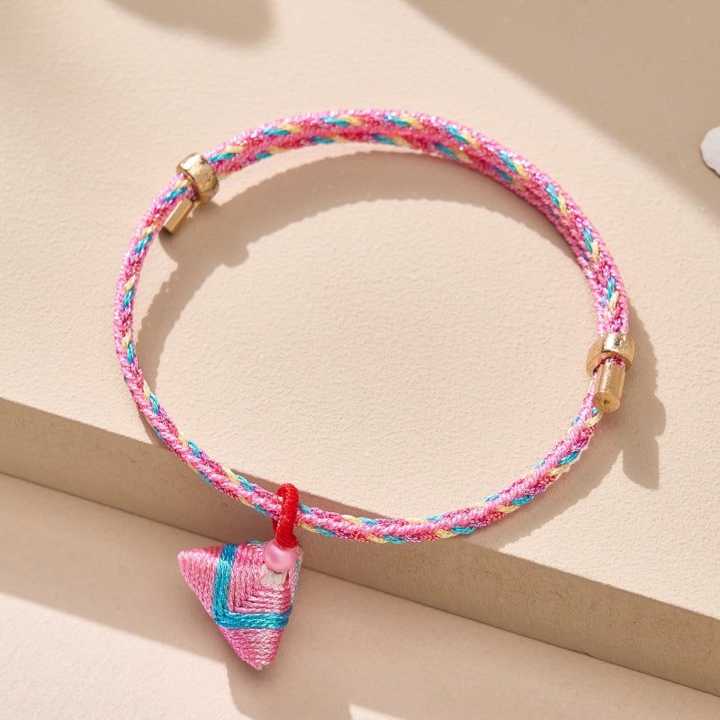 Women's & Men's Rope Dragon Boat Festival Hand-woven May Small Bracelets